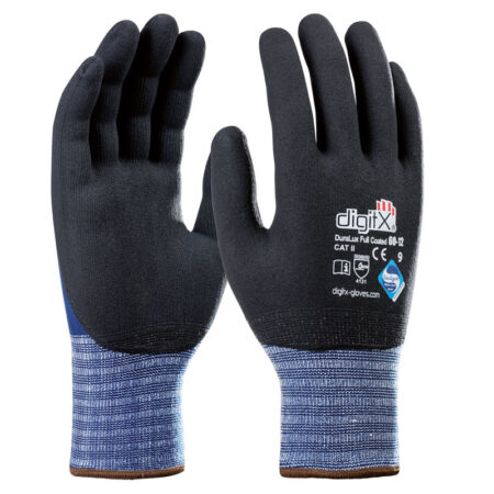 DURALUX Coated, lycra-nitrile coated glove