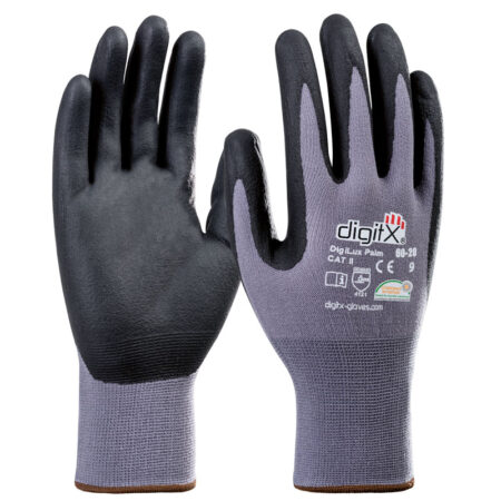 DIGILUX Palm, 15 g satinised lycra-nitrile glove