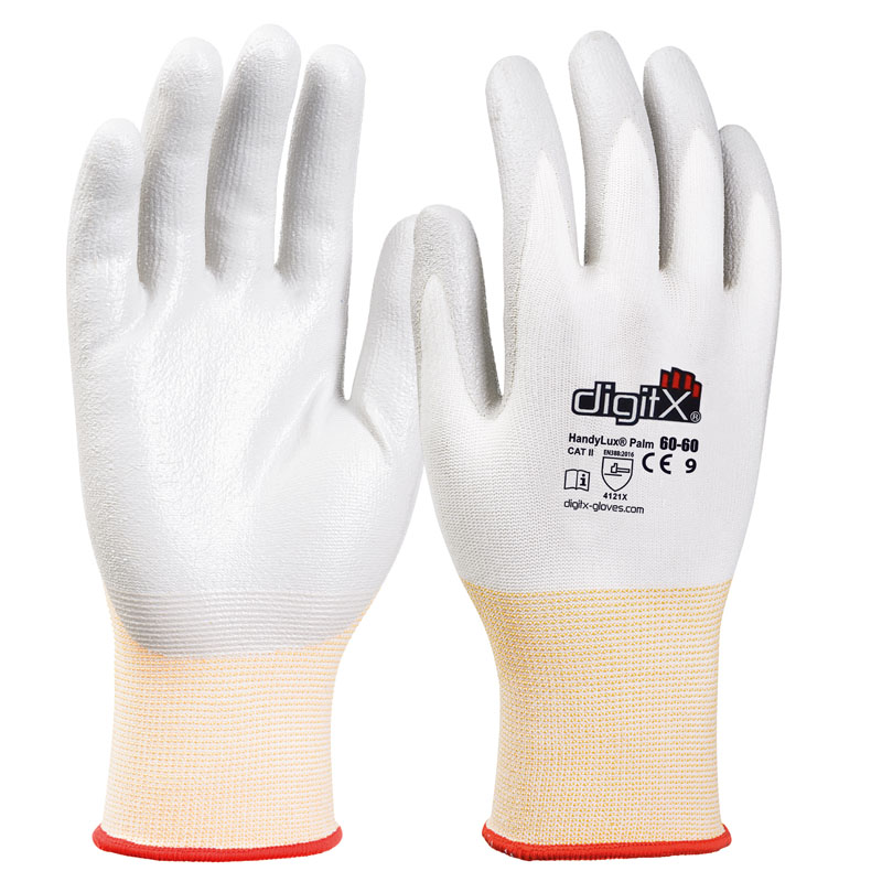 HANDILUX Palm, lycra-nitrile fingerprint resistant glove