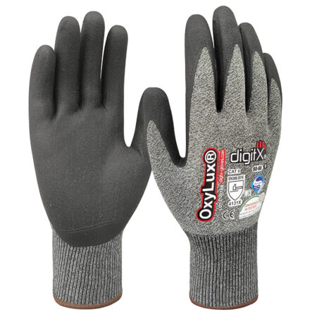 OXYLUX, Nylon-spandex and satin nitrile glove