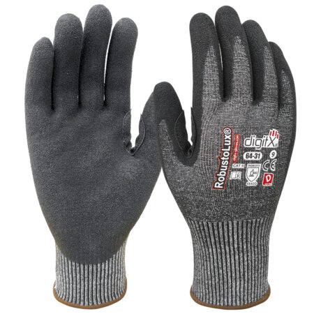 ROBUSTOLUX, reinforced thumb D cut-resistant glove